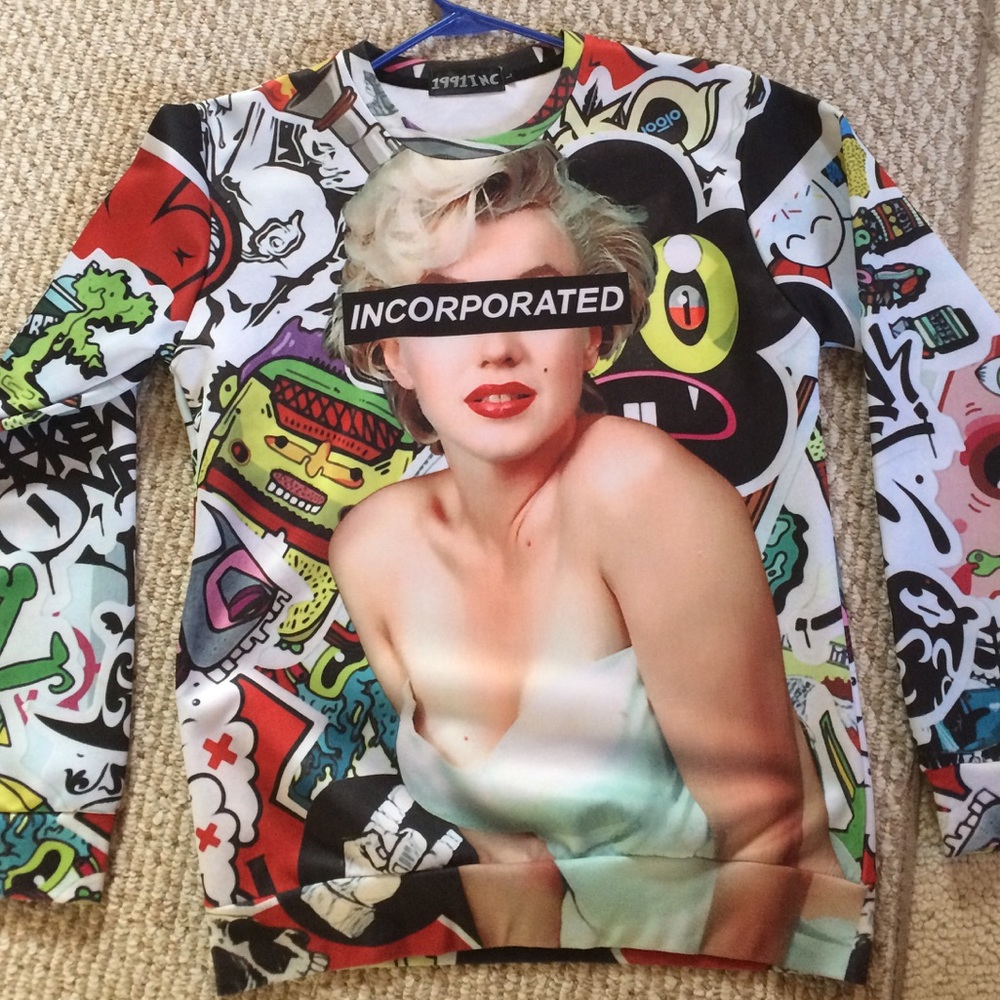 "Incorporated" Marilyn Monroe Sweatshirt